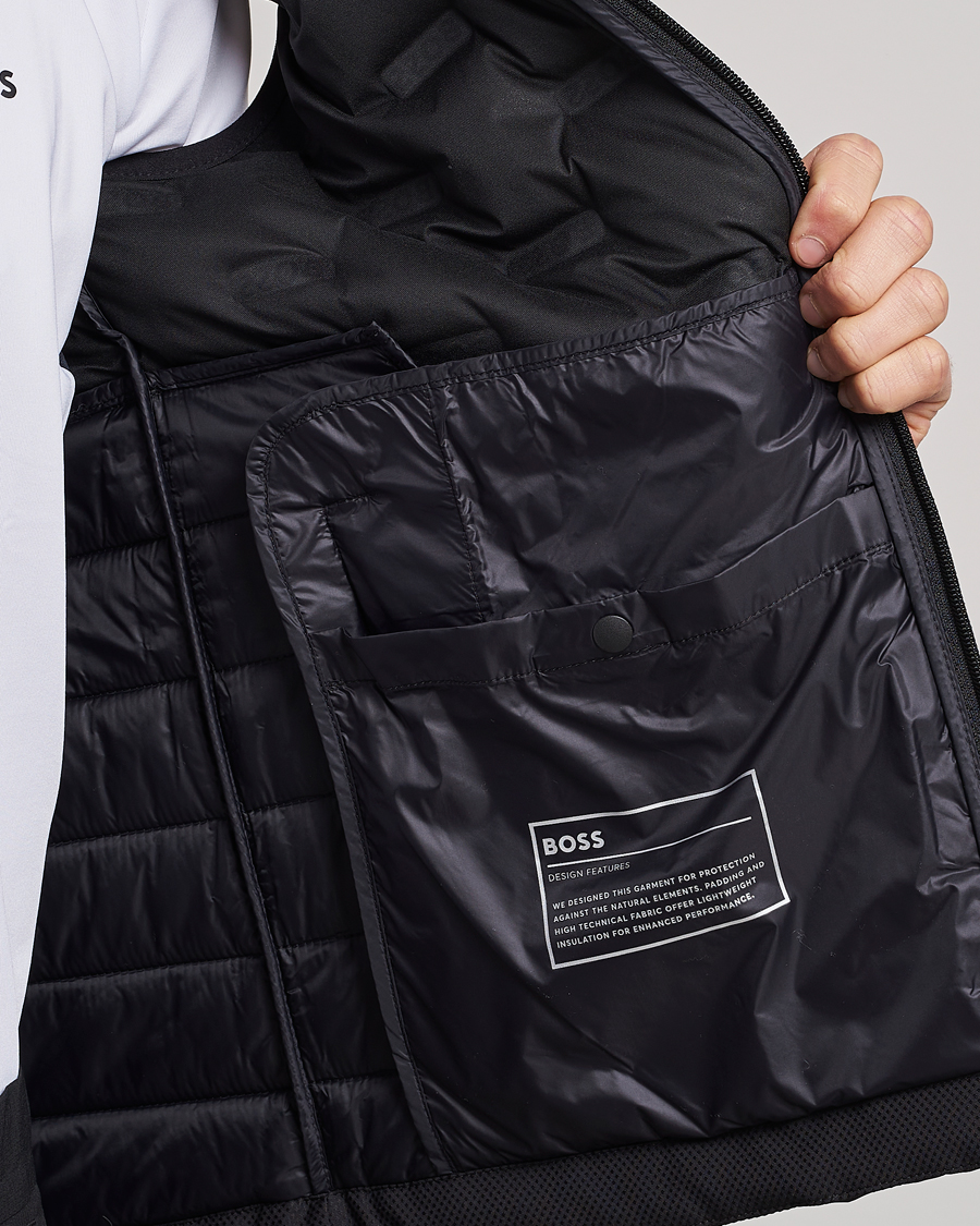 Men | Coats & Jackets | BOSS GREEN | Hellion Vest Black