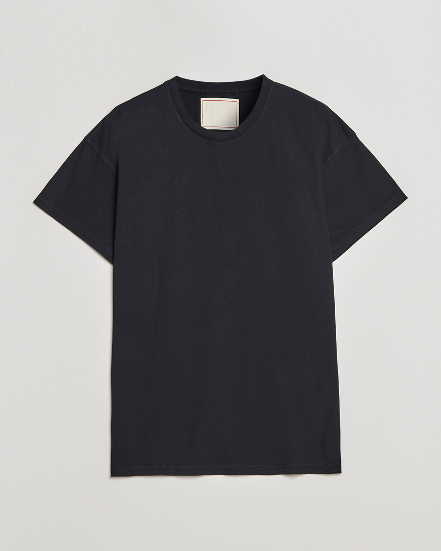 Men | T-Shirts | Jeanerica | Marcel Crew Neck T-Shirt Black