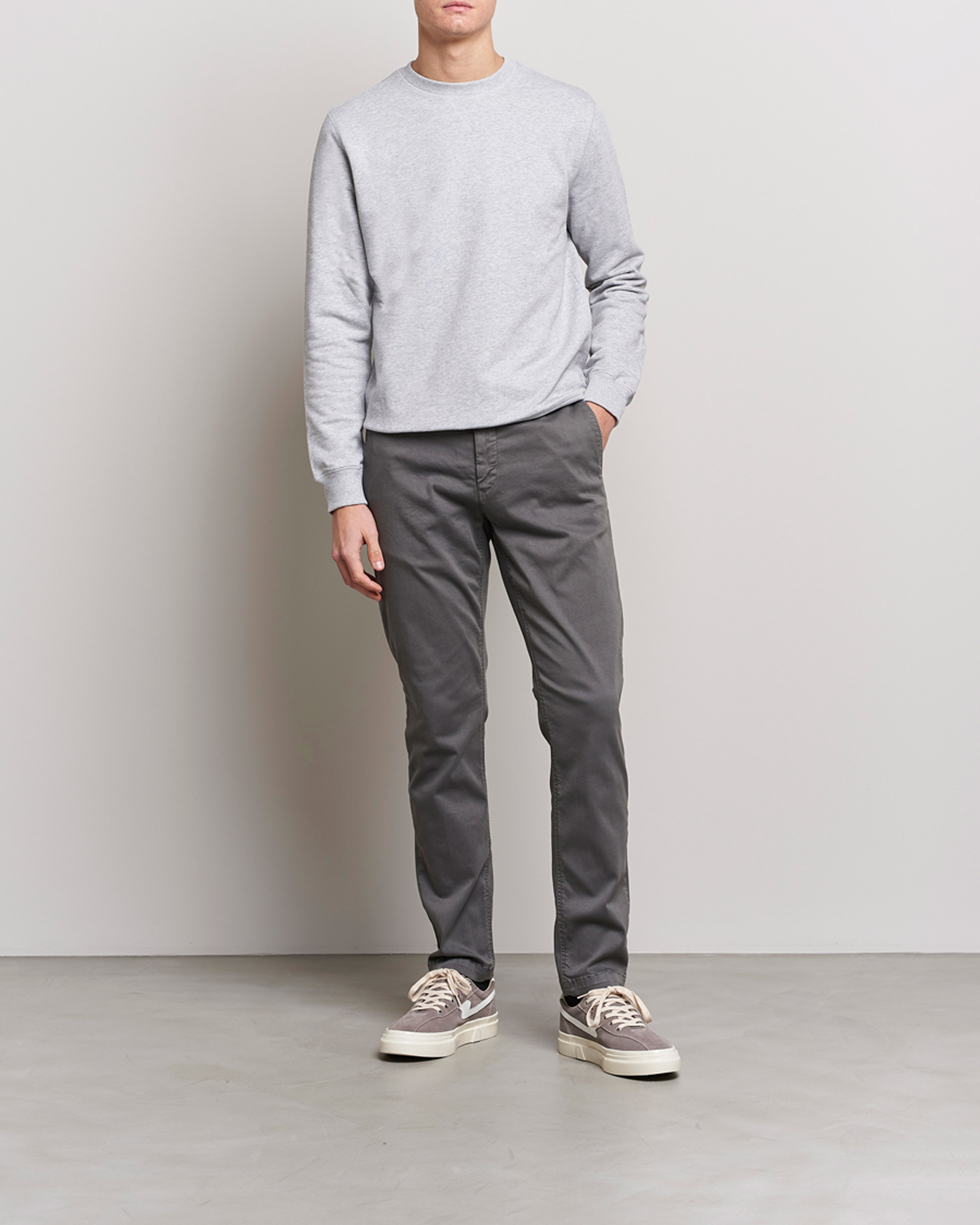 Men | Trousers | Replay | Benni Hyperflex X-Lite Chinos Grey
