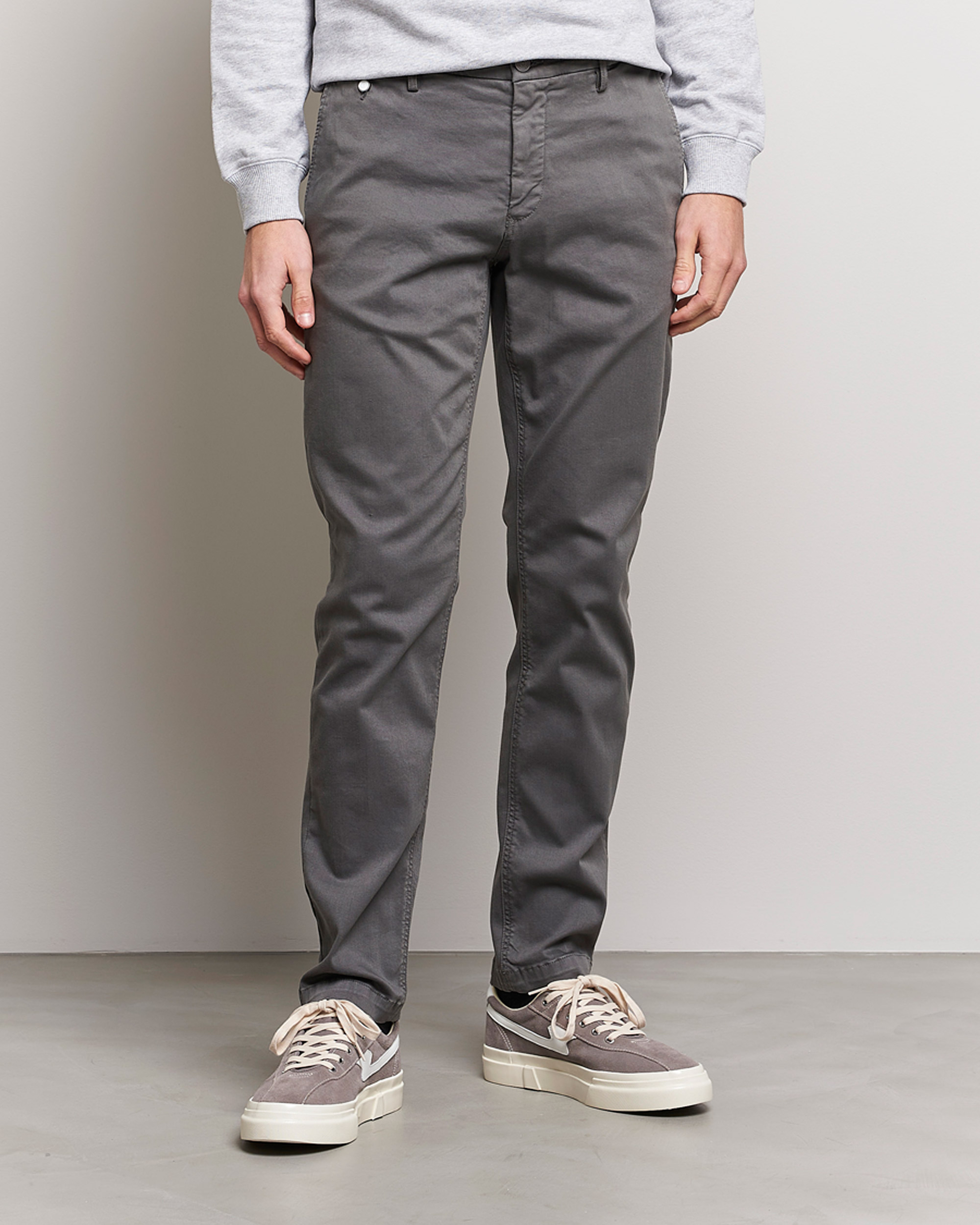 Men | Trousers | Replay | Benni Hyperflex X-Lite Chinos Grey
