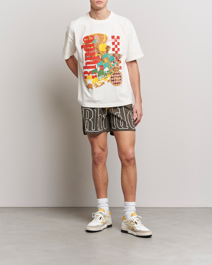 Men | Swimwear | Rhude | Swim Trunks Dark Grey
