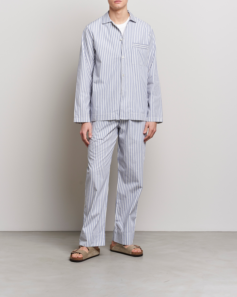 Men | Pyjamas & Robes | Tekla | Poplin Pyjama Pants Skagen Stripes