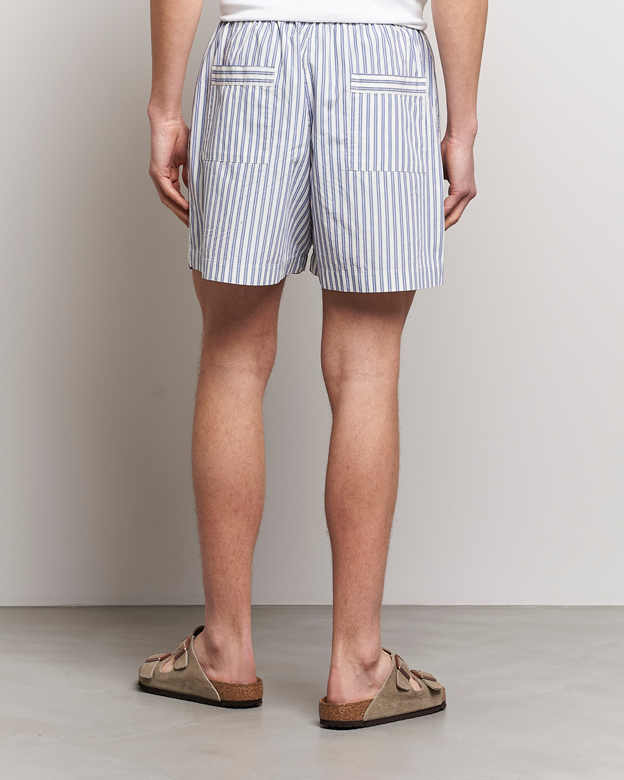 Men | Pyjamas & Robes | Tekla | Poplin Pyjama Shorts Skagen Stripes