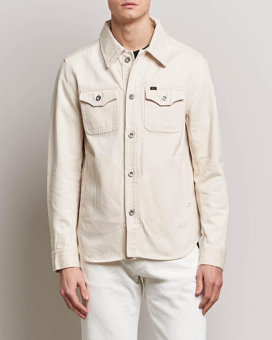 Men | Coats & Jackets | Tiger of Sweden | Get Denim Jacket Ecru denim
