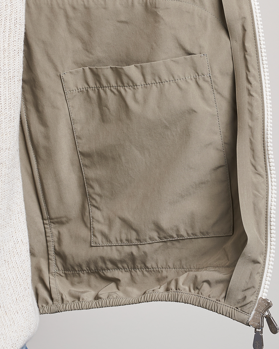 Men | Gilets | Brunello Cucinelli | Lightweight Nylon Gilet Olive