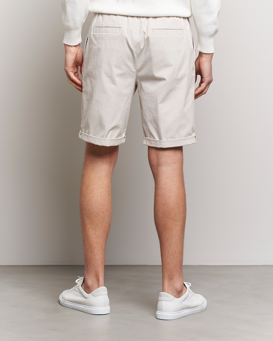 Men | Shorts | Brunello Cucinelli | Drawstring Shorts Light Beige
