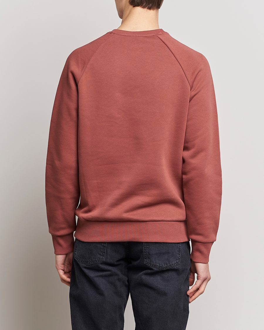 Men | Sweaters & Knitwear | Peak Performance | Original Small Logo Crew Neck Sweatshirt Classic Clay