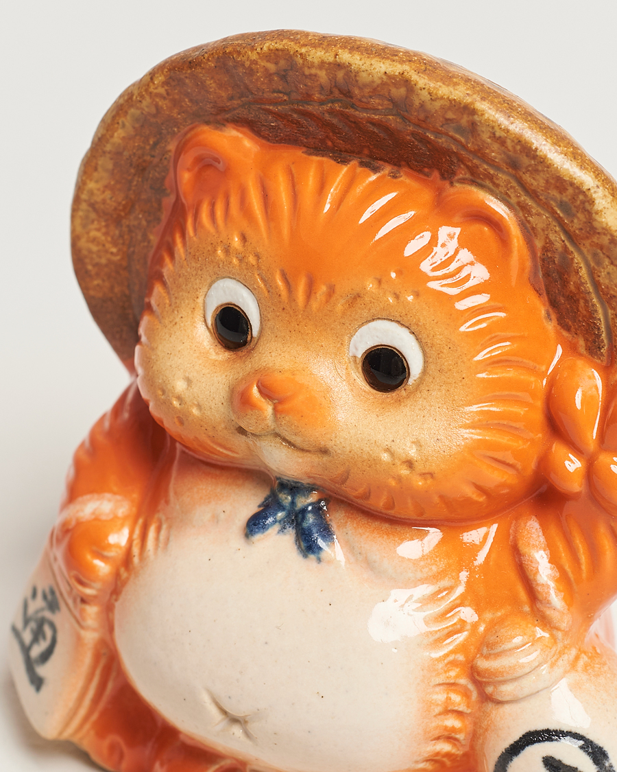 Men | Home | Beams Japan | Fortune Racoon Piggy Bank Orange