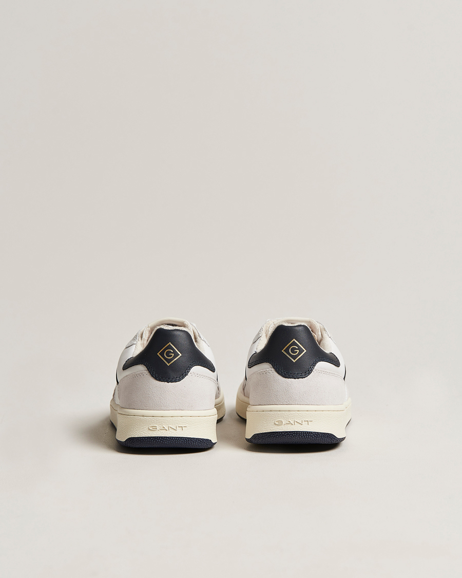 Men | GANT Goodpal Sneaker White/Marine/Sand Suede | GANT | Goodpal Sneaker White/Marine/Sand Suede