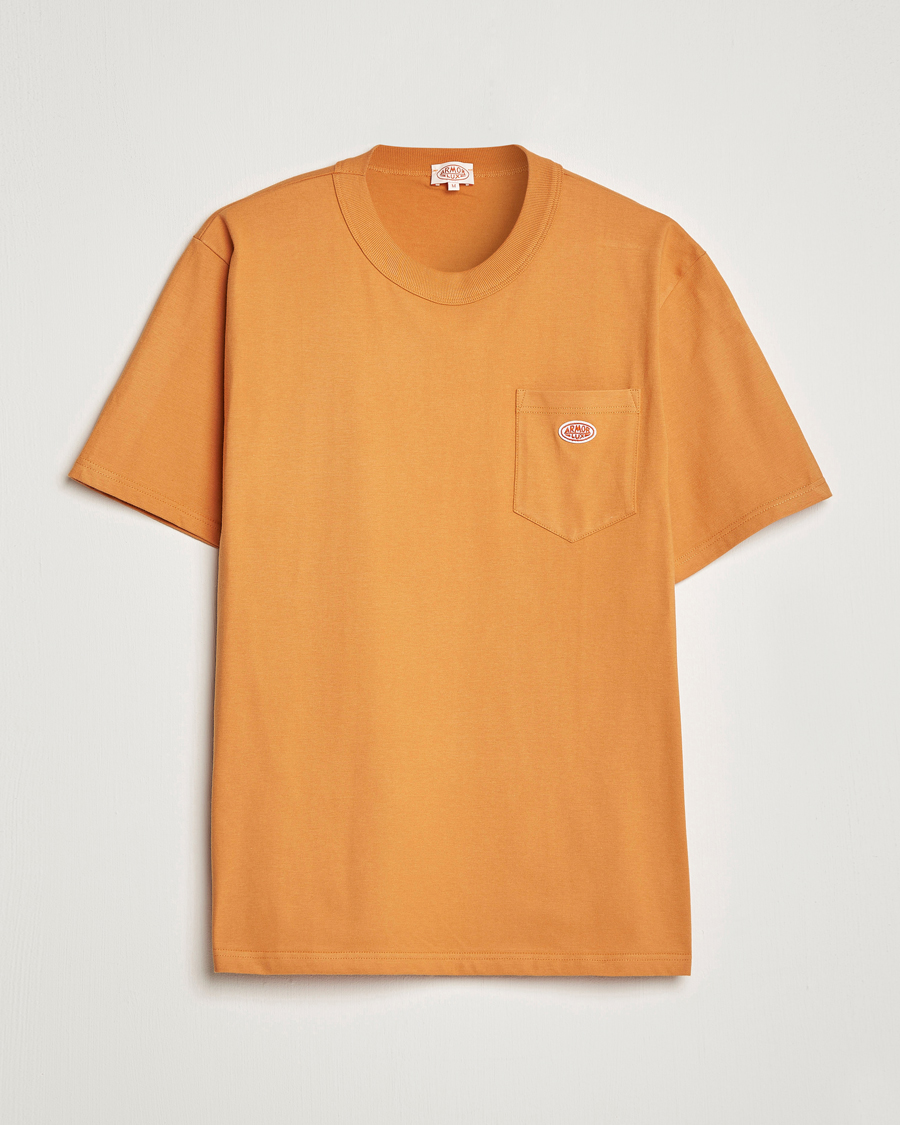 Men | T-Shirts | Armor-lux | Callac Pocket T-Shirt Rusty