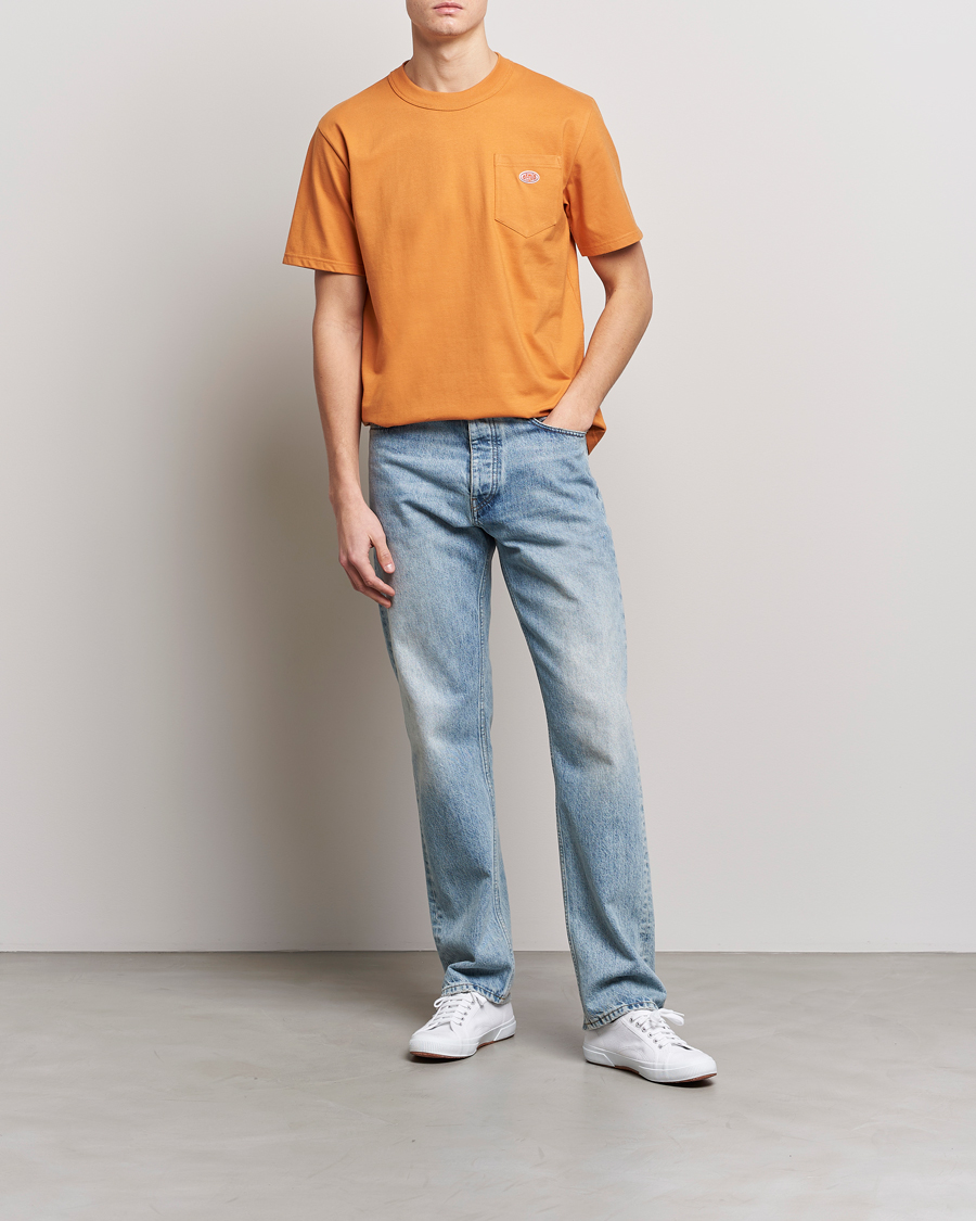 Men | T-Shirts | Armor-lux | Callac Pocket T-Shirt Rusty