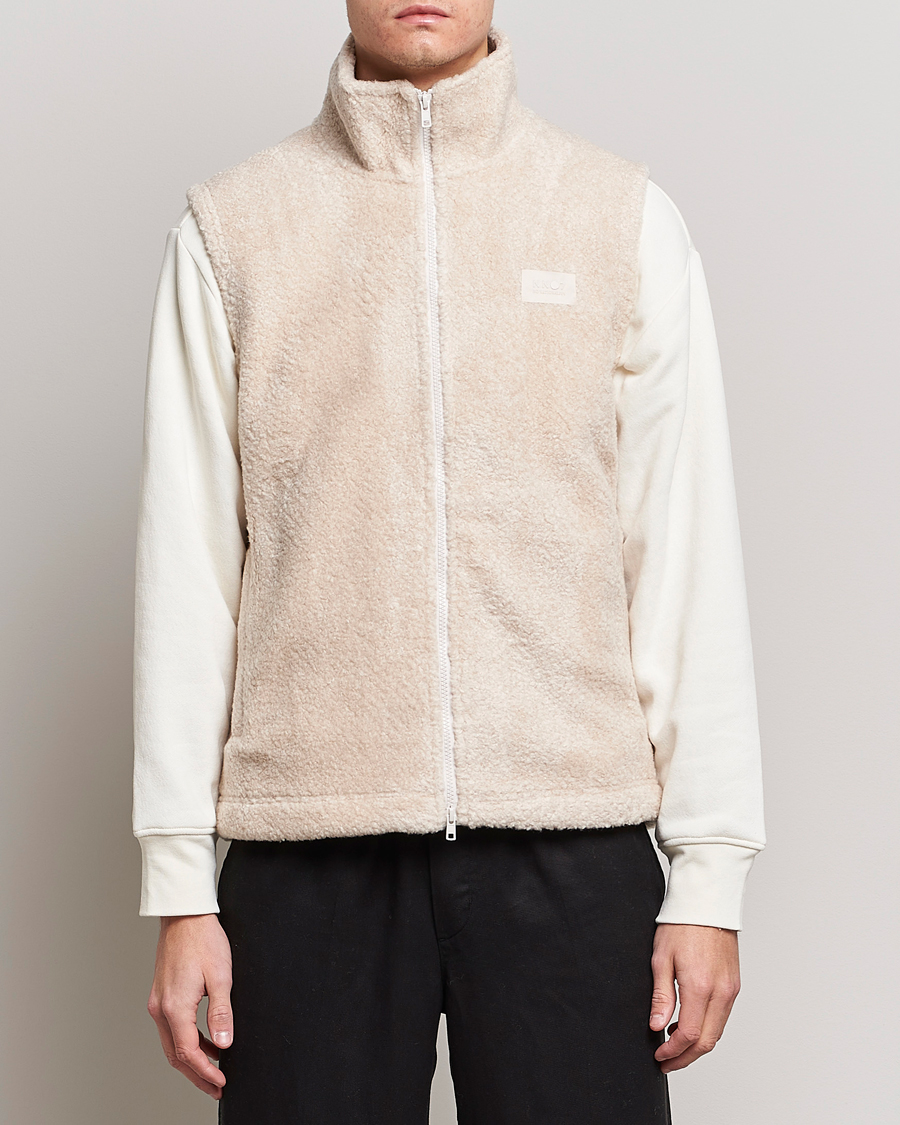 Men | Sweaters & Knitwear | NN07 | Nil Pile Vest Ecru