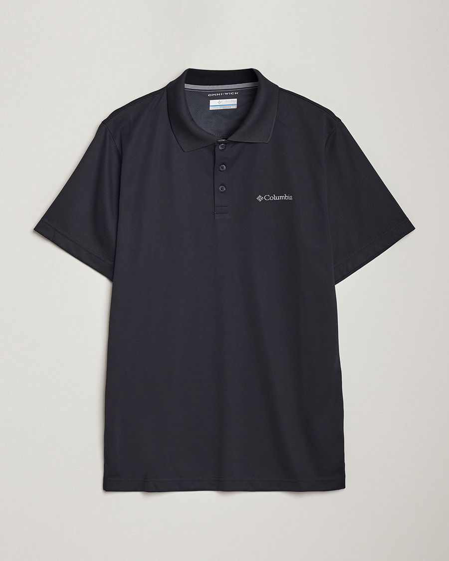 Men | Polo Shirts | Columbia | Utilizer Function Polo Black