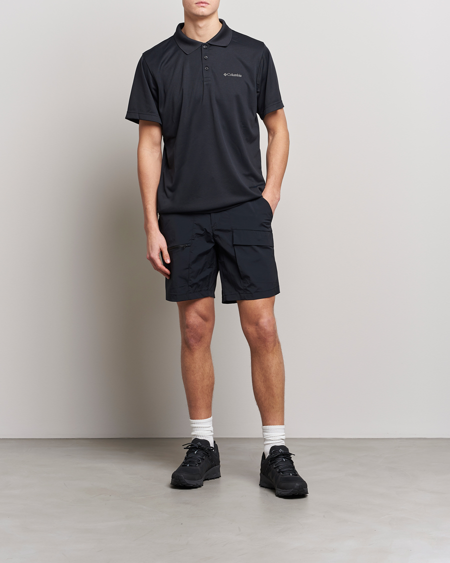 Men | Polo Shirts | Columbia | Utilizer Function Polo Black