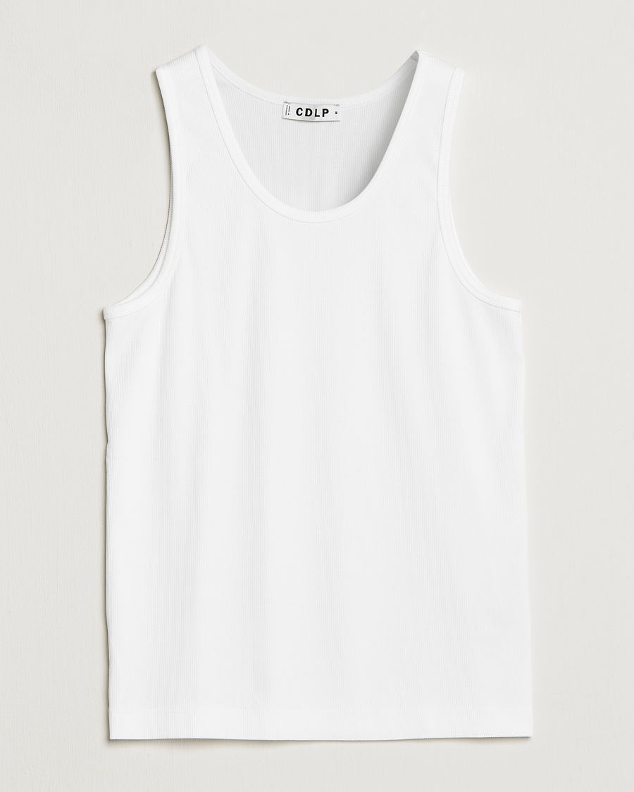 Men | T-Shirts | CDLP | Rib Tank Top White