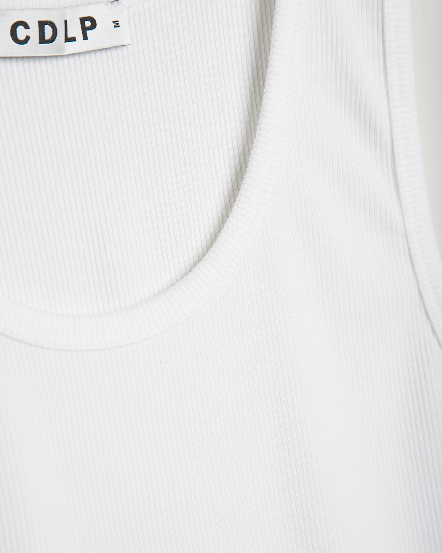 Men | T-Shirts | CDLP | Rib Tank Top White