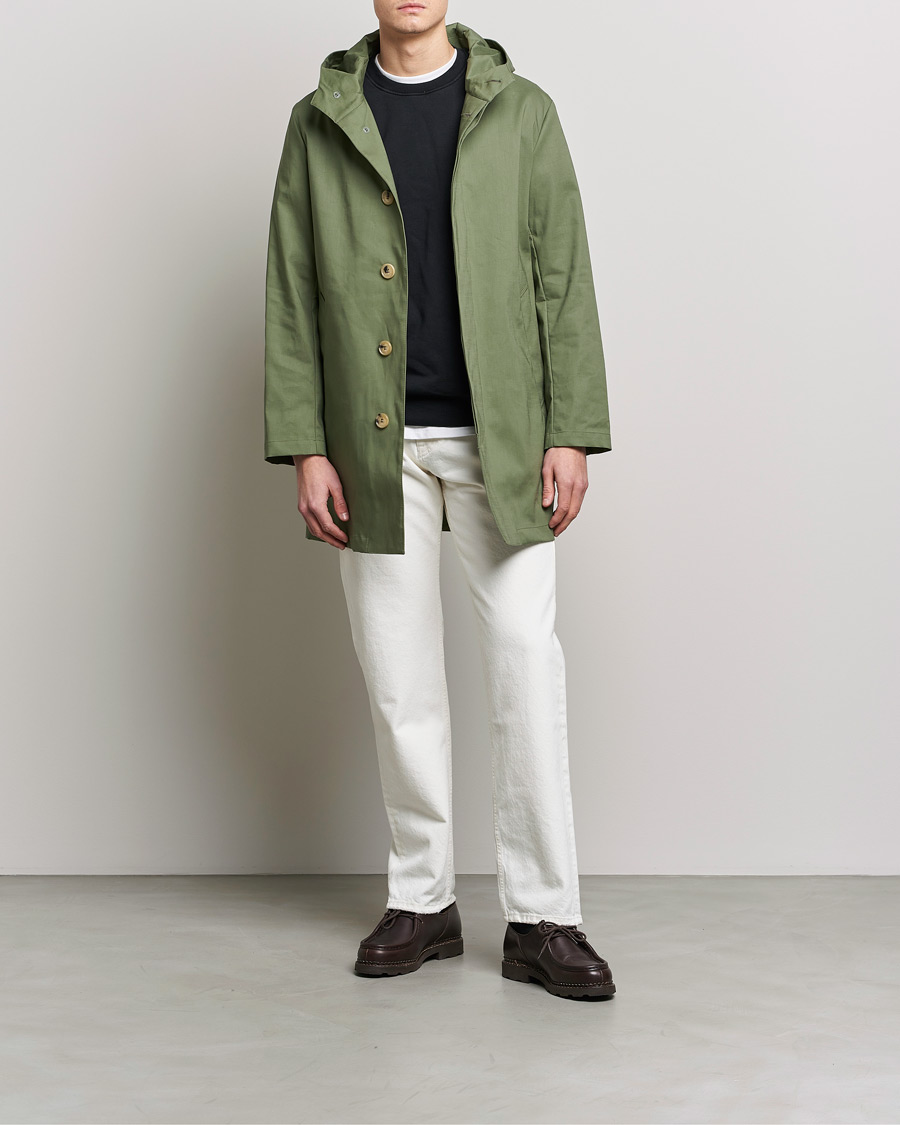 Men | Coats & Jackets | Mackintosh | Chryston Short Waterproof Jacket Four Leaf