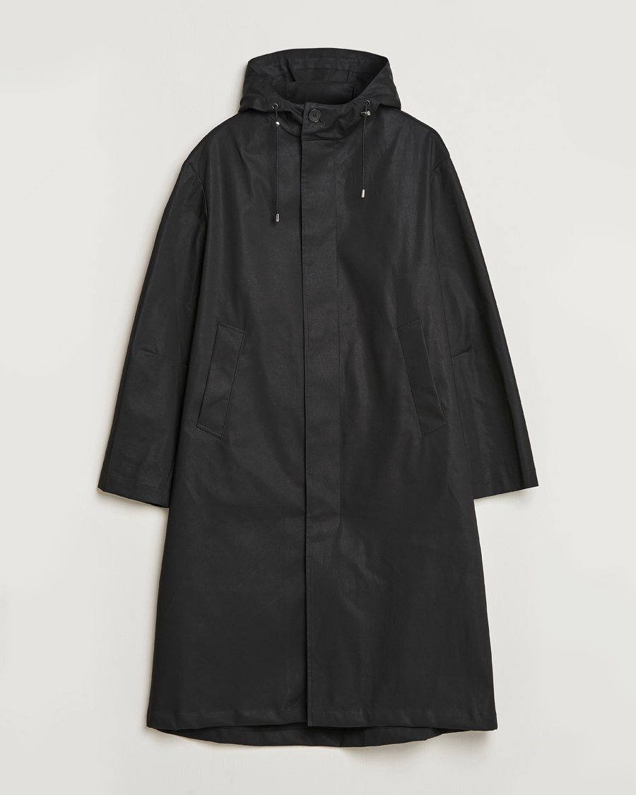 Men | Coats & Jackets | Mackintosh | Wolfson Rain Coat Black
