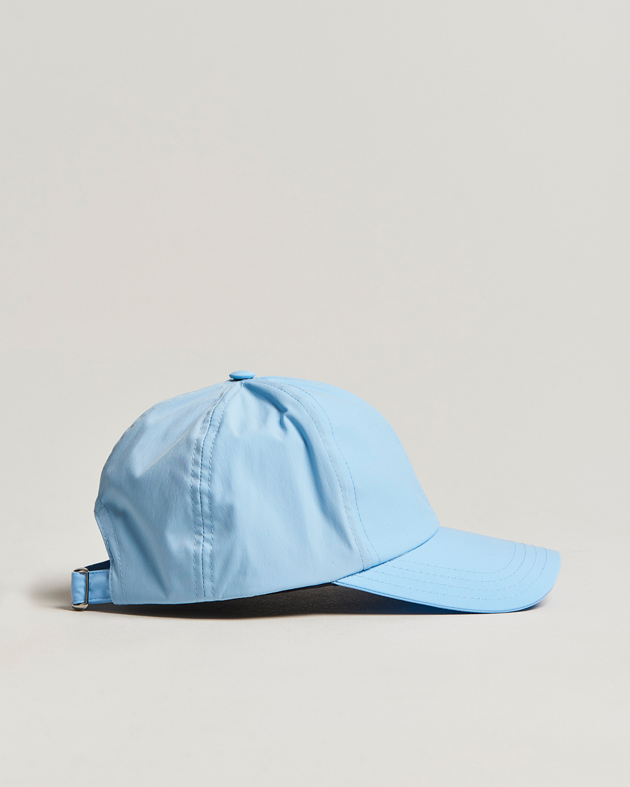 Men | Mackintosh Tipping Baseball Cap Sky Blue | Mackintosh | Tipping Baseball Cap Sky Blue