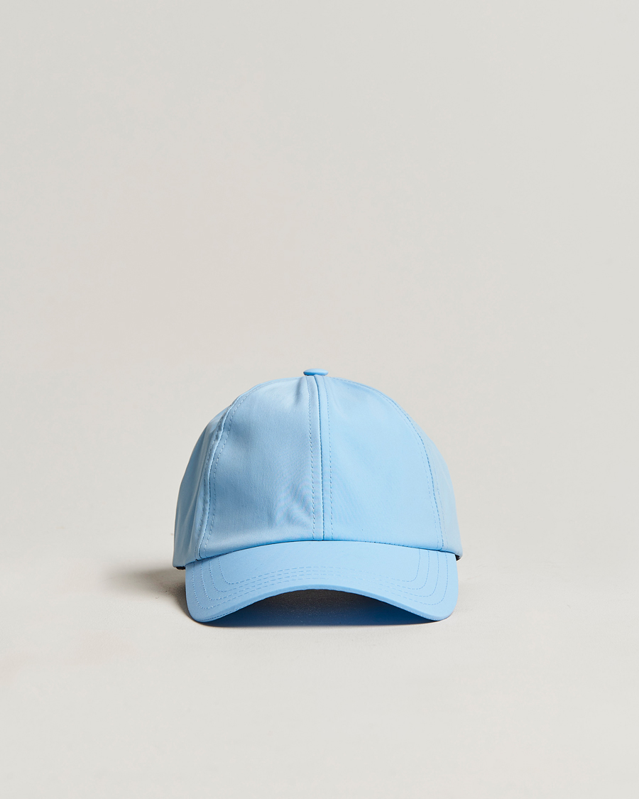 Men | Mackintosh Tipping Baseball Cap Sky Blue | Mackintosh | Tipping Baseball Cap Sky Blue
