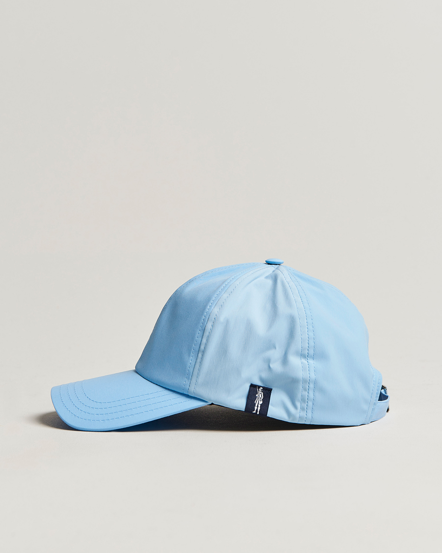 Men | Mackintosh Tipping Baseball Cap Sky Blue | Mackintosh | Tipping Baseball Cap Sky Blue