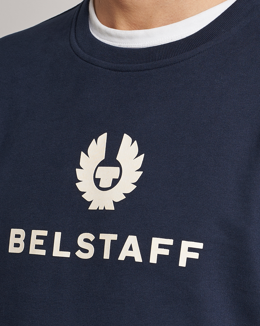 Men | Sweaters & Knitwear | Belstaff | Signature Crewneck Dark Ink