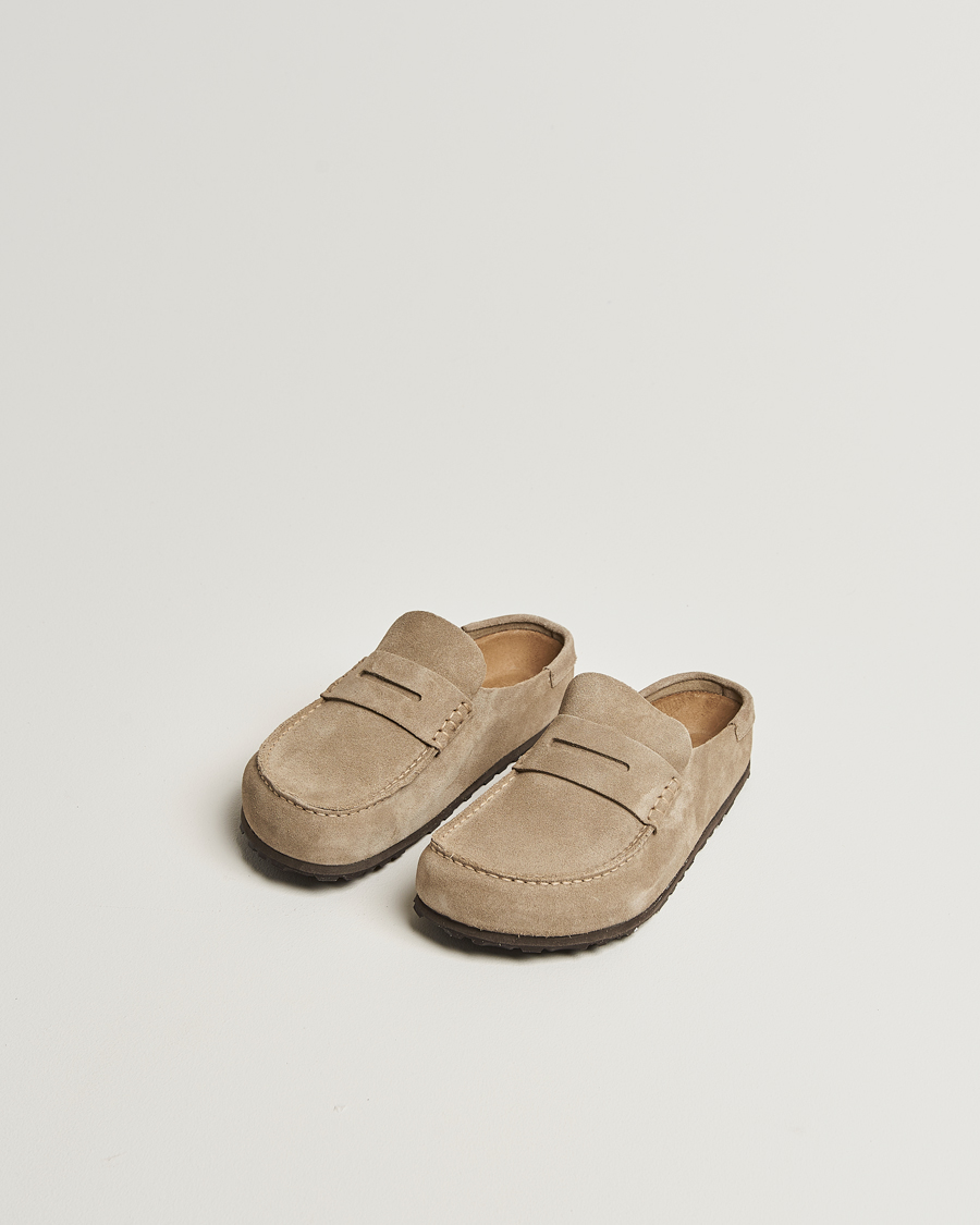 Men | Sandals & Slides | BIRKENSTOCK | Naples Taupe Suede