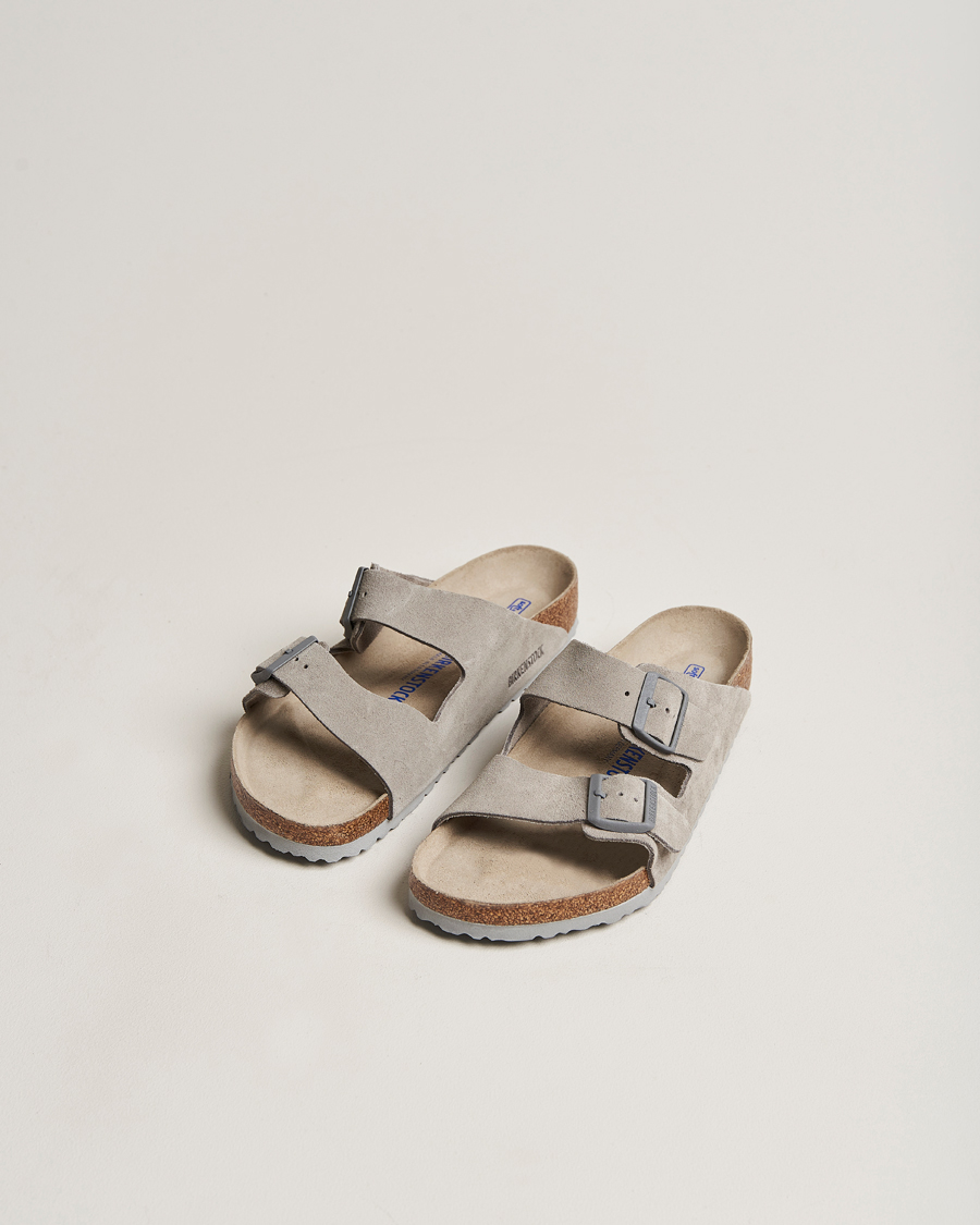 Men | BIRKENSTOCK Arizona Soft Footbed Stone Coin Suede | BIRKENSTOCK | Arizona Soft Footbed Stone Coin Suede