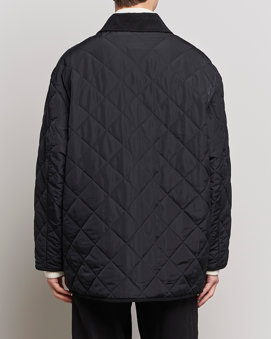 Men | Coats & Jackets | Filippa K | Reversible Quilted Jacket Black