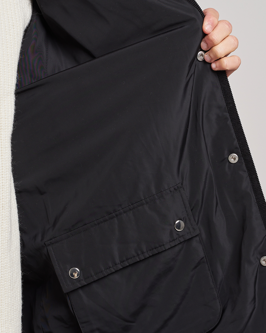 Men | Coats & Jackets | Filippa K | Reversible Quilted Jacket Black