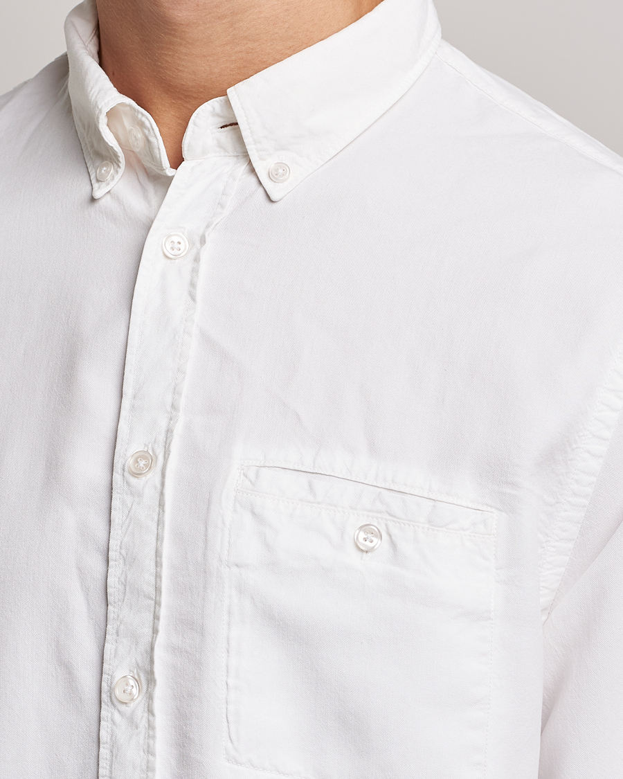 Men | Shirts | Filippa K | Zachary Lyocell Shirt White