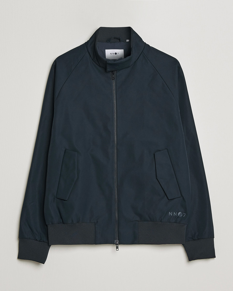 NN07 Dawson Light Harrington Jacket Navy Blue at CareOfCarl.com