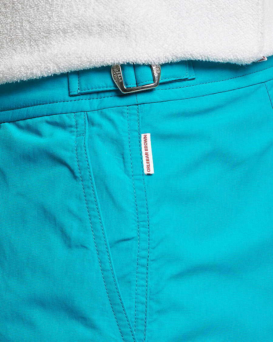 Men | Swimwear | Orlebar Brown | Bulldog II Medium Length Swim Shorts Crystal Sea