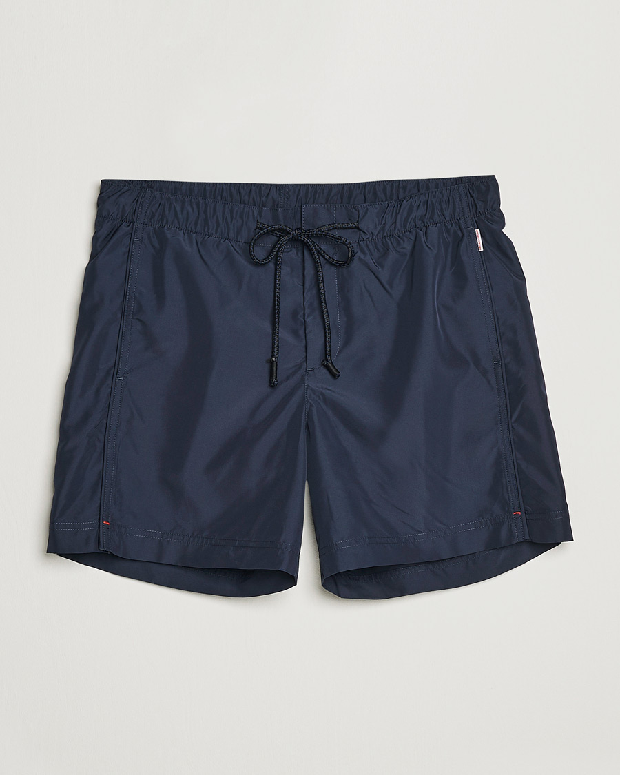 Men | Swimwear | Orlebar Brown | Bulldog Drawcord Solid Swimshorts Night Iris