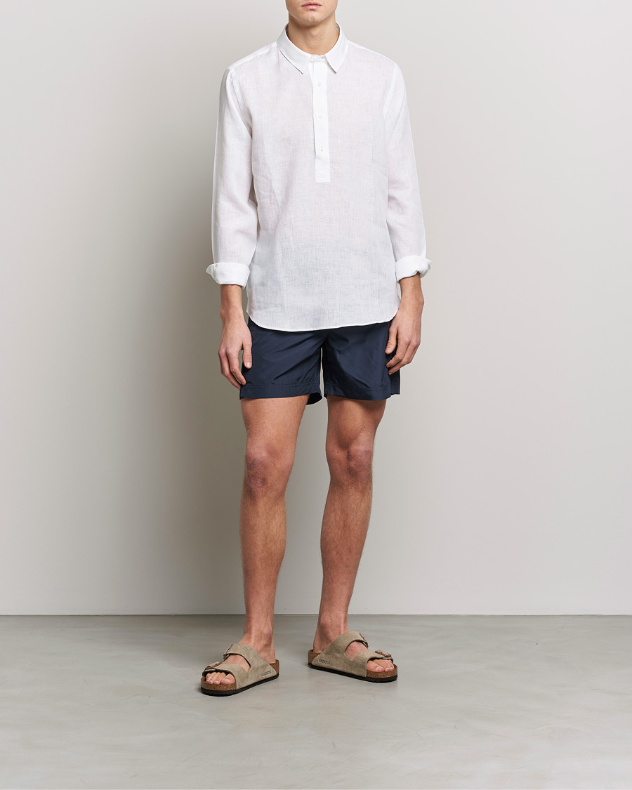 Men | Swimwear | Orlebar Brown | Bulldog Drawcord Solid Swimshorts Night Iris