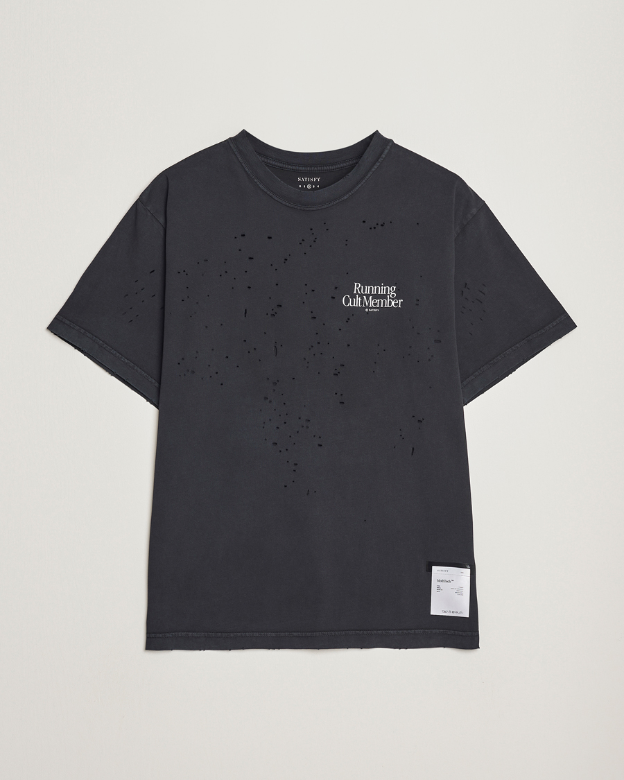 Men | T-Shirts | Satisfy | MothTech T-Shirt Black