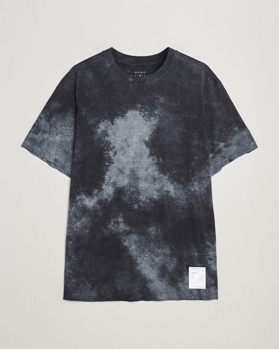 Men | T-Shirts | Satisfy | CloudMerino T-Shirt Batik Black