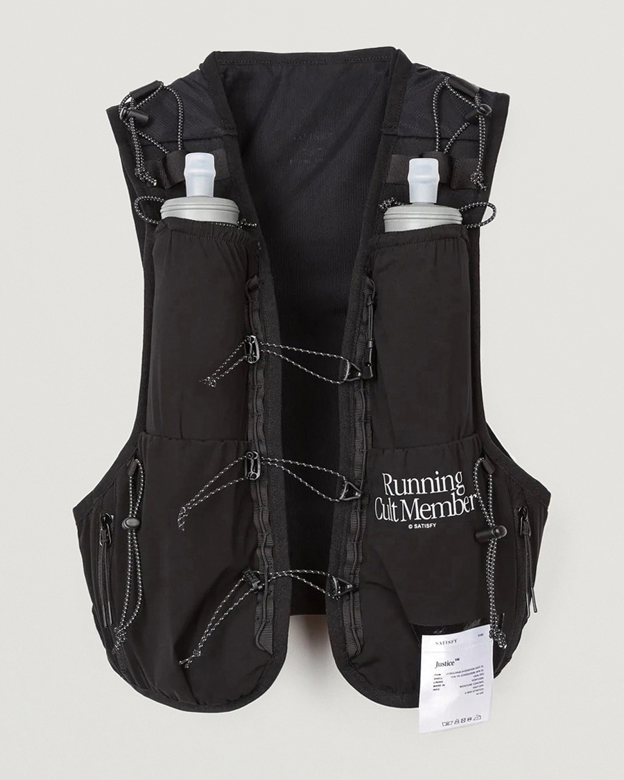 Men | Satisfy Justice Cordura Hydration Vest Black | Satisfy | Justice Cordura Hydration Vest Black