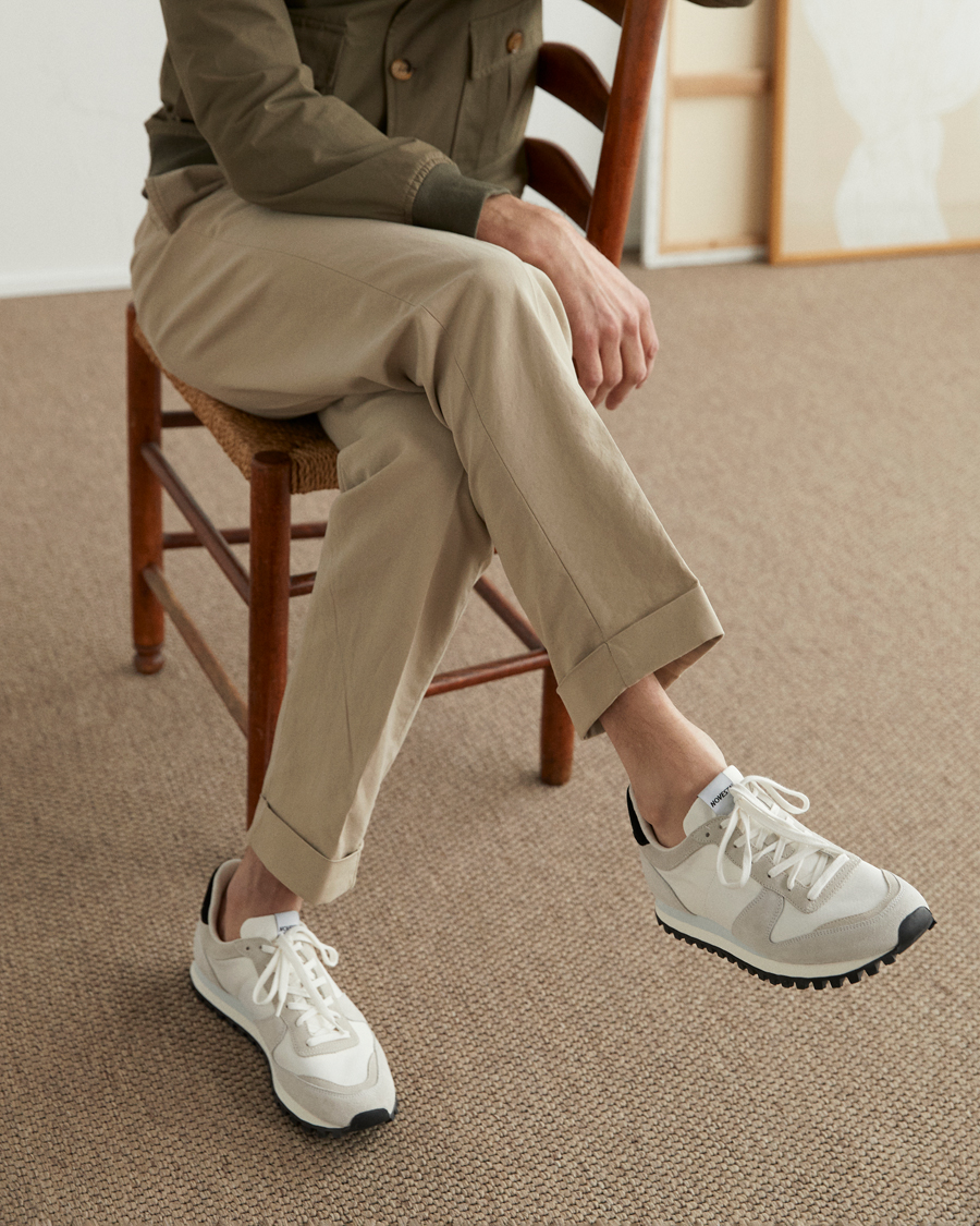 Men | Sneakers | Novesta | Marathon Trail Running Sneaker White