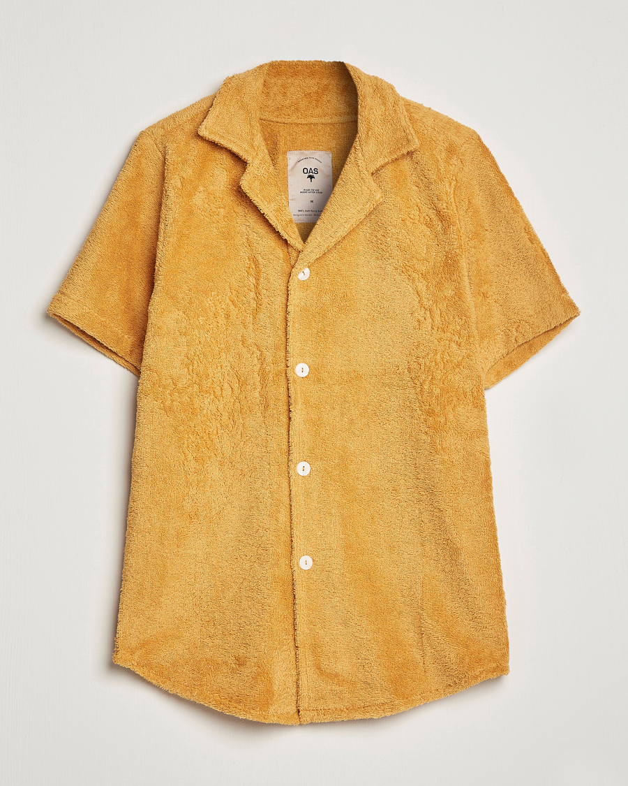 Men | Shirts | OAS | Cuba Ruggy Shirt Mustard