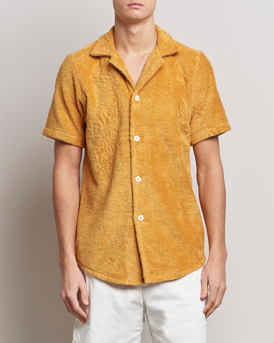 Men | Shirts | OAS | Cuba Ruggy Shirt Mustard