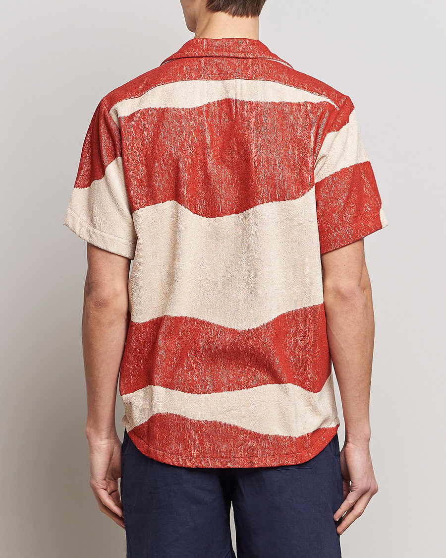 Men | Shirts | OAS | Terry Cuba Short Sleeve Shirt Amber Dune