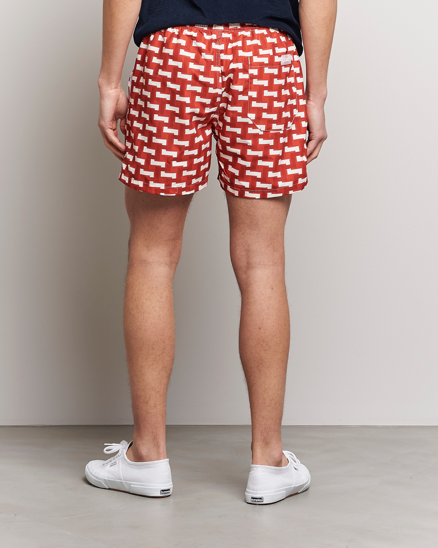Men | Swimwear | OAS | Printed Swimshorts Layer Zig