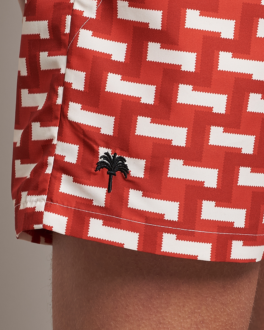 Men | Swimwear | OAS | Printed Swimshorts Layer Zig