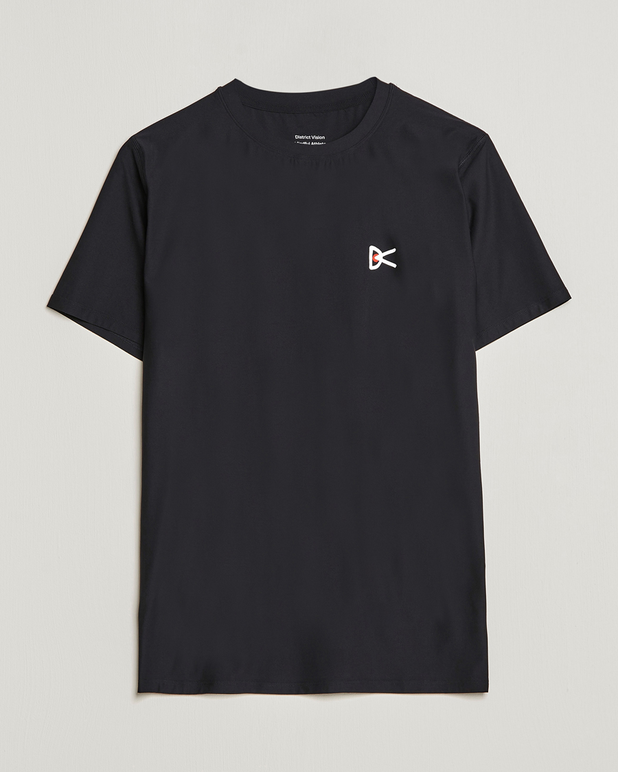 Men | T-Shirts | District Vision | Aloe-Tech Short Sleeve T-Shirt Black