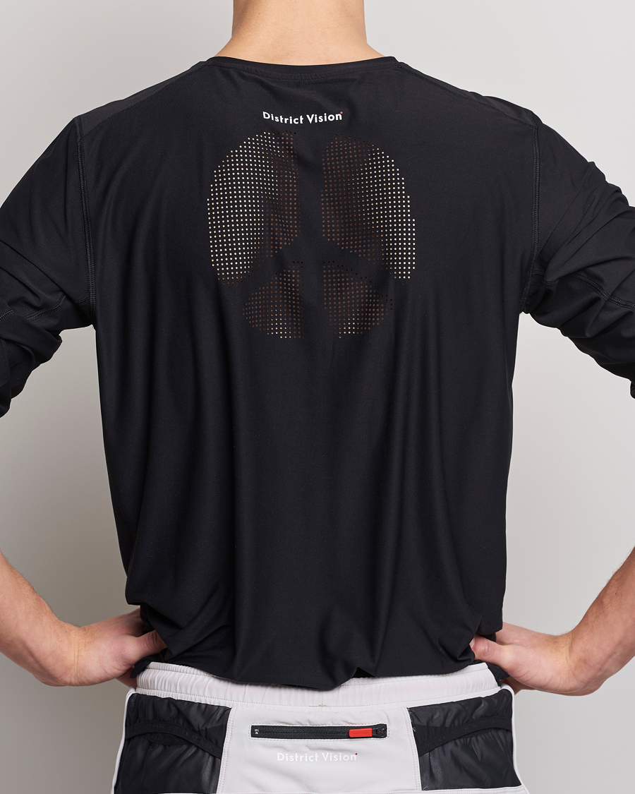Men | T-Shirts | District Vision | Aloe-Tech Long Sleeve T-Shirt Black