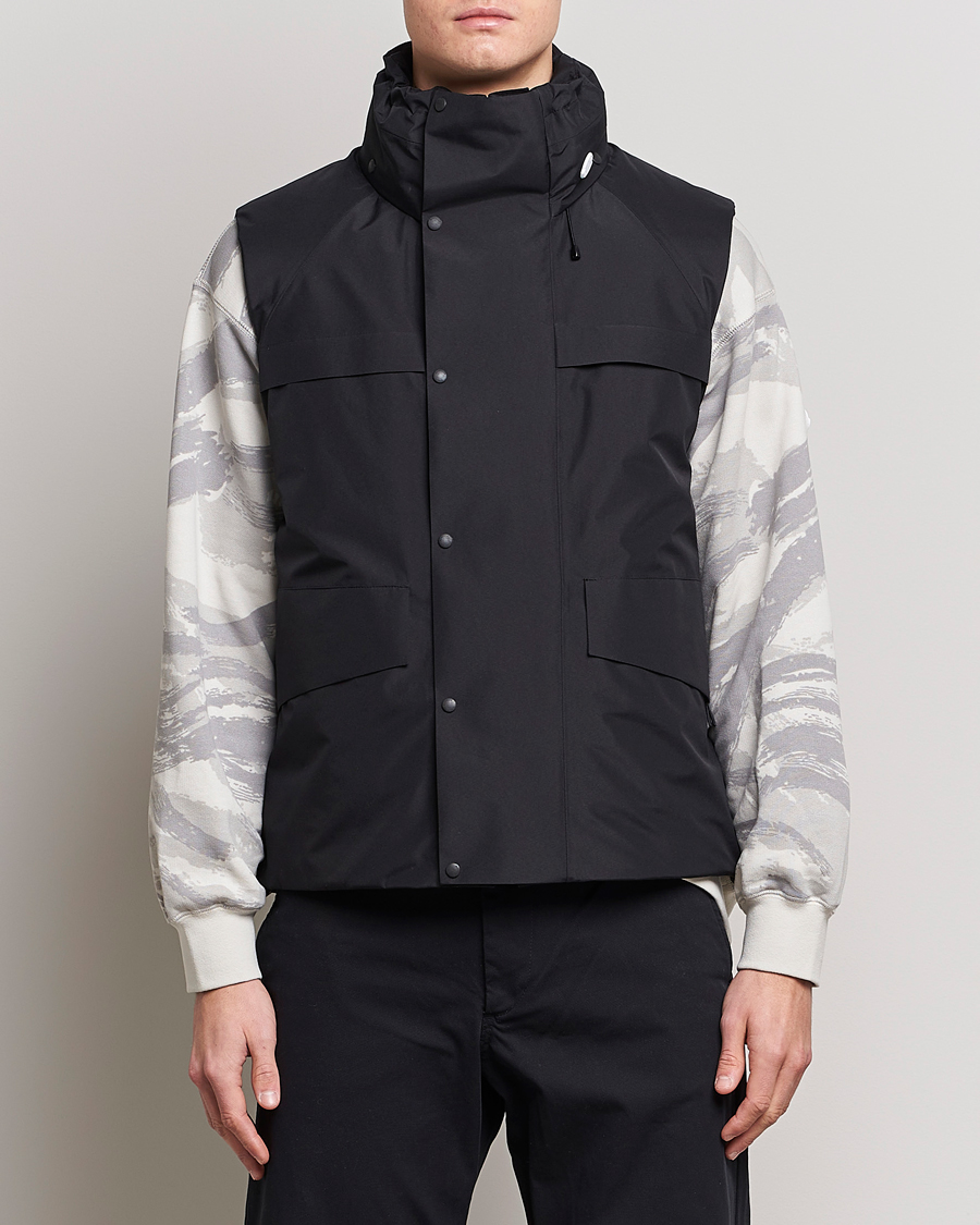 Men | Gilets | Moncler Genius | 4 Moncler Hyke Vanil Hooded Vest Black