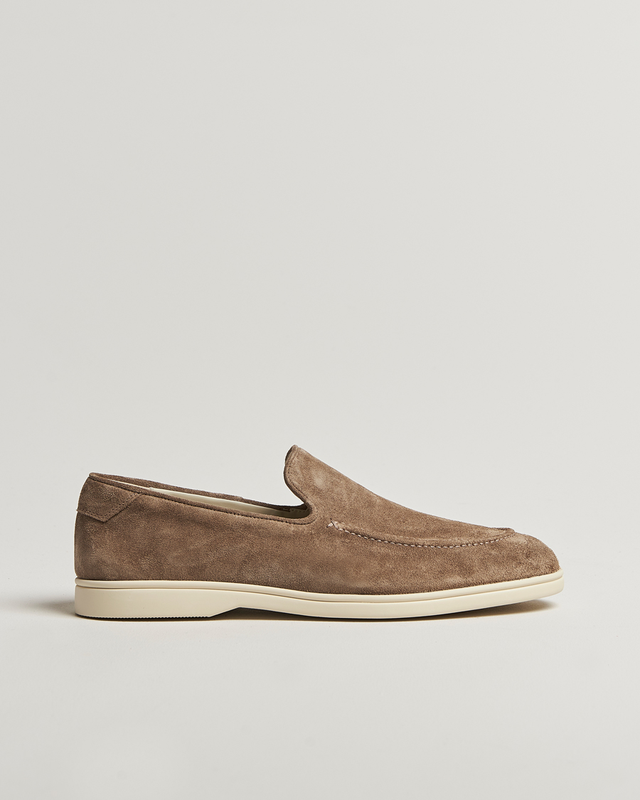 Men | Loafers | CQP | Debonair Suede Loafers Tabac
