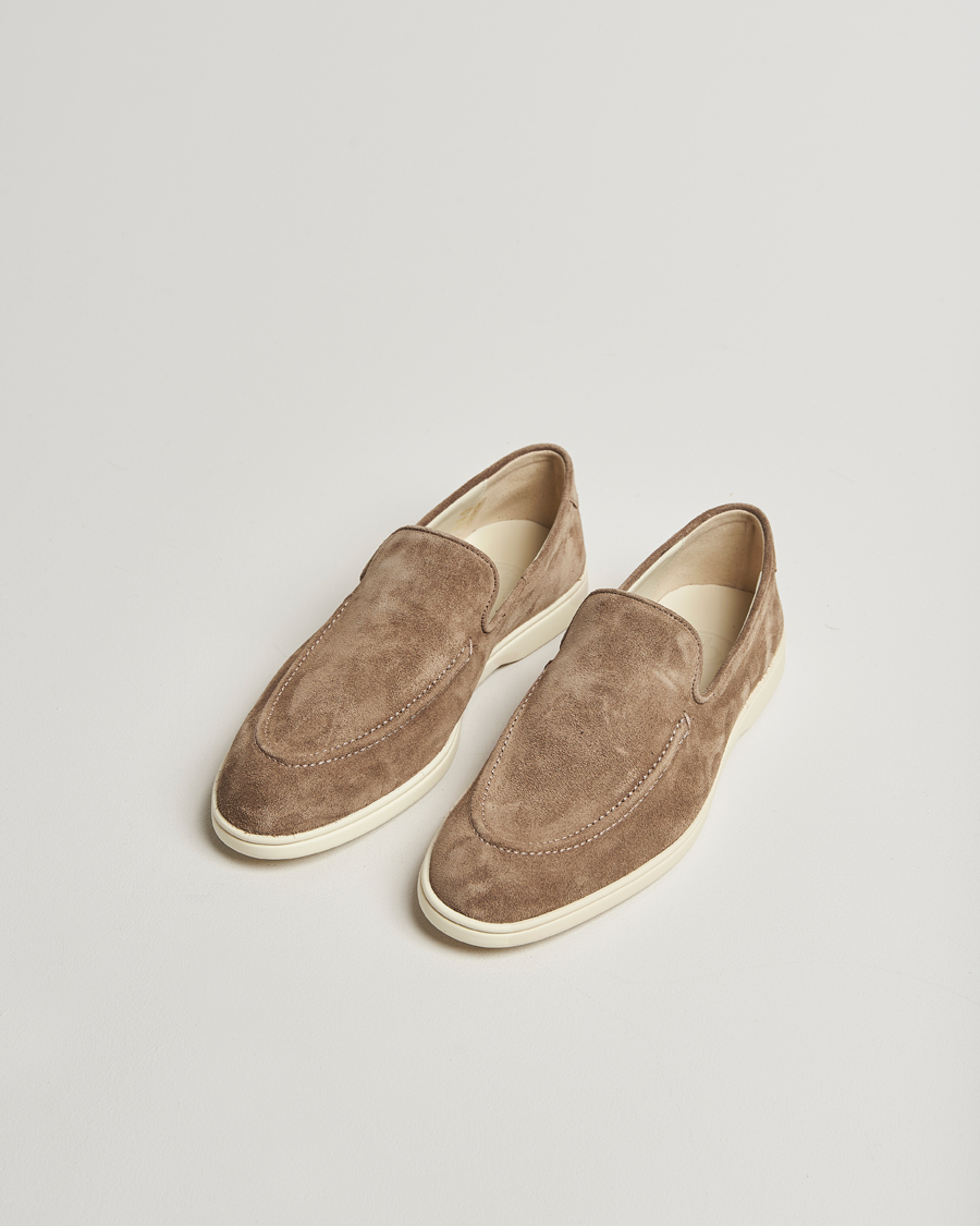 Men | Loafers | CQP | Debonair Suede Loafers Tabac