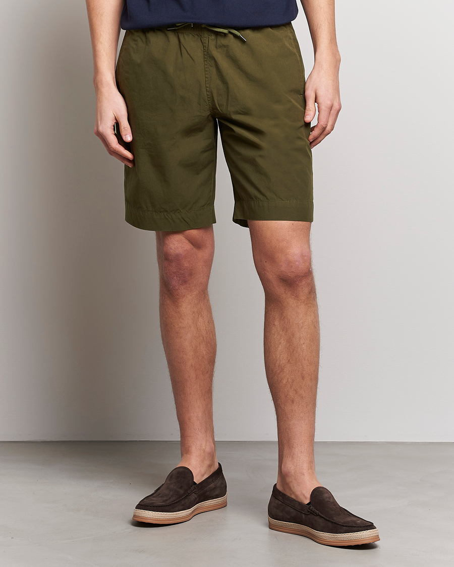 Men | Shorts | PS Paul Smith | Organic Cotton Shorts Green